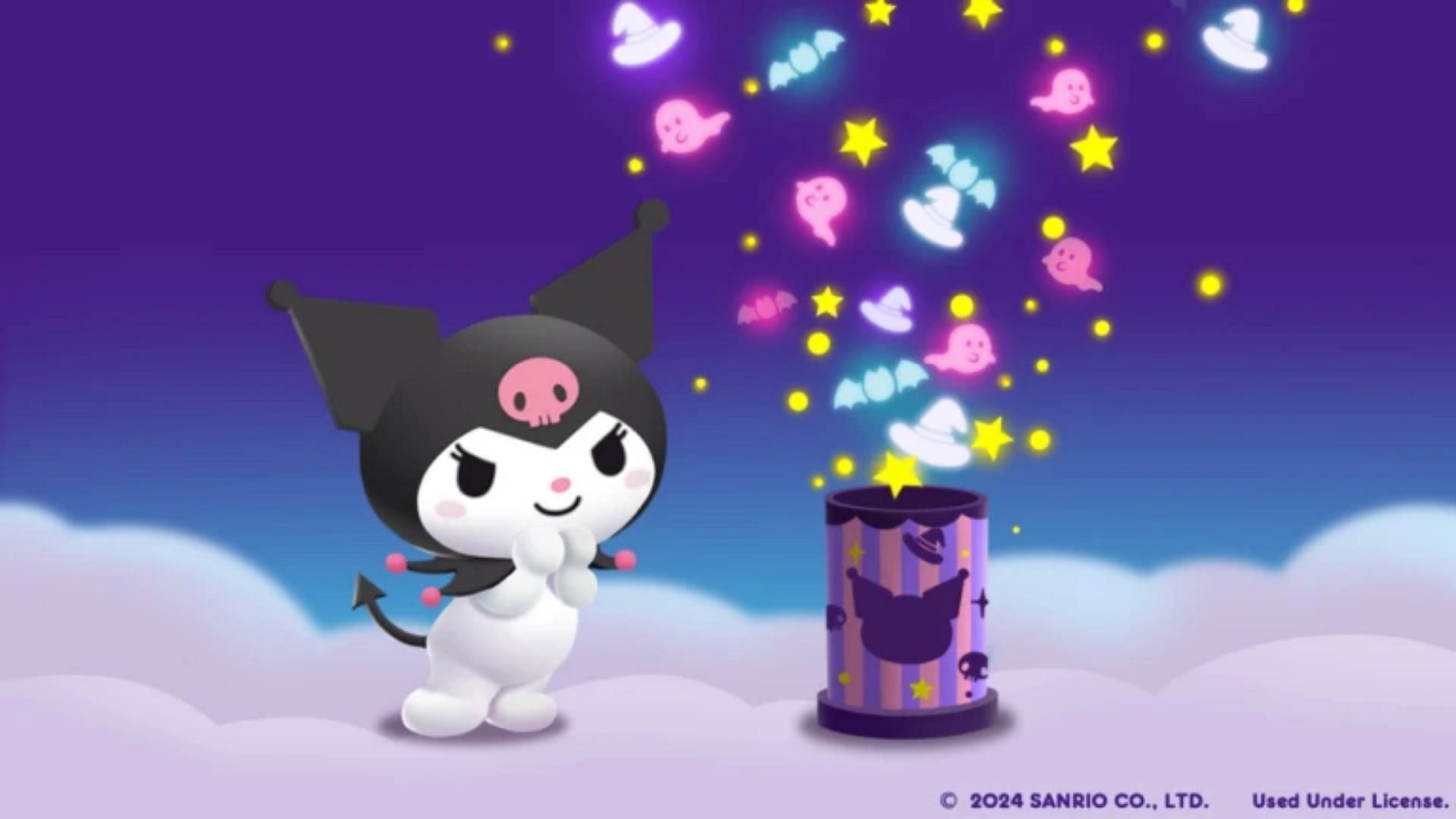 Kuromi, the event mascot (Image via Roblox)