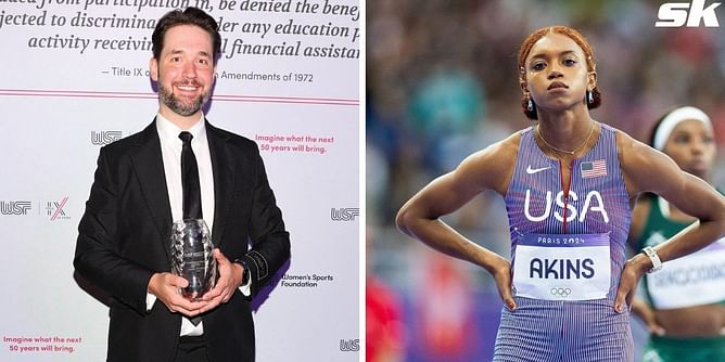 Serena Williams' husband Alexis Ohanian reacts as US Olympian says Athlos NYC debunked stigma of not wearing 'pink and makeup'
