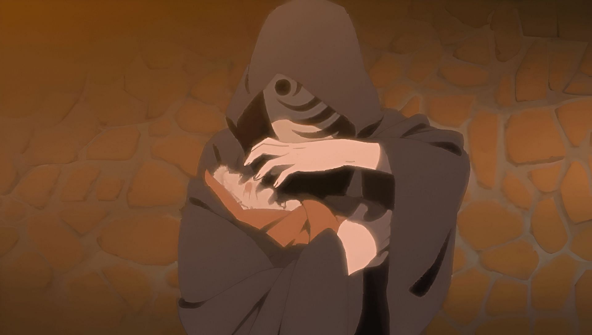 The appearance of the masked man (Image via Studio Pierrot)