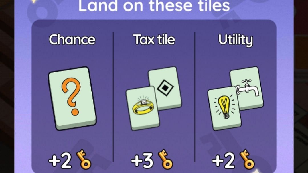 Land on these tiles to earn more points (Image via Scopely)