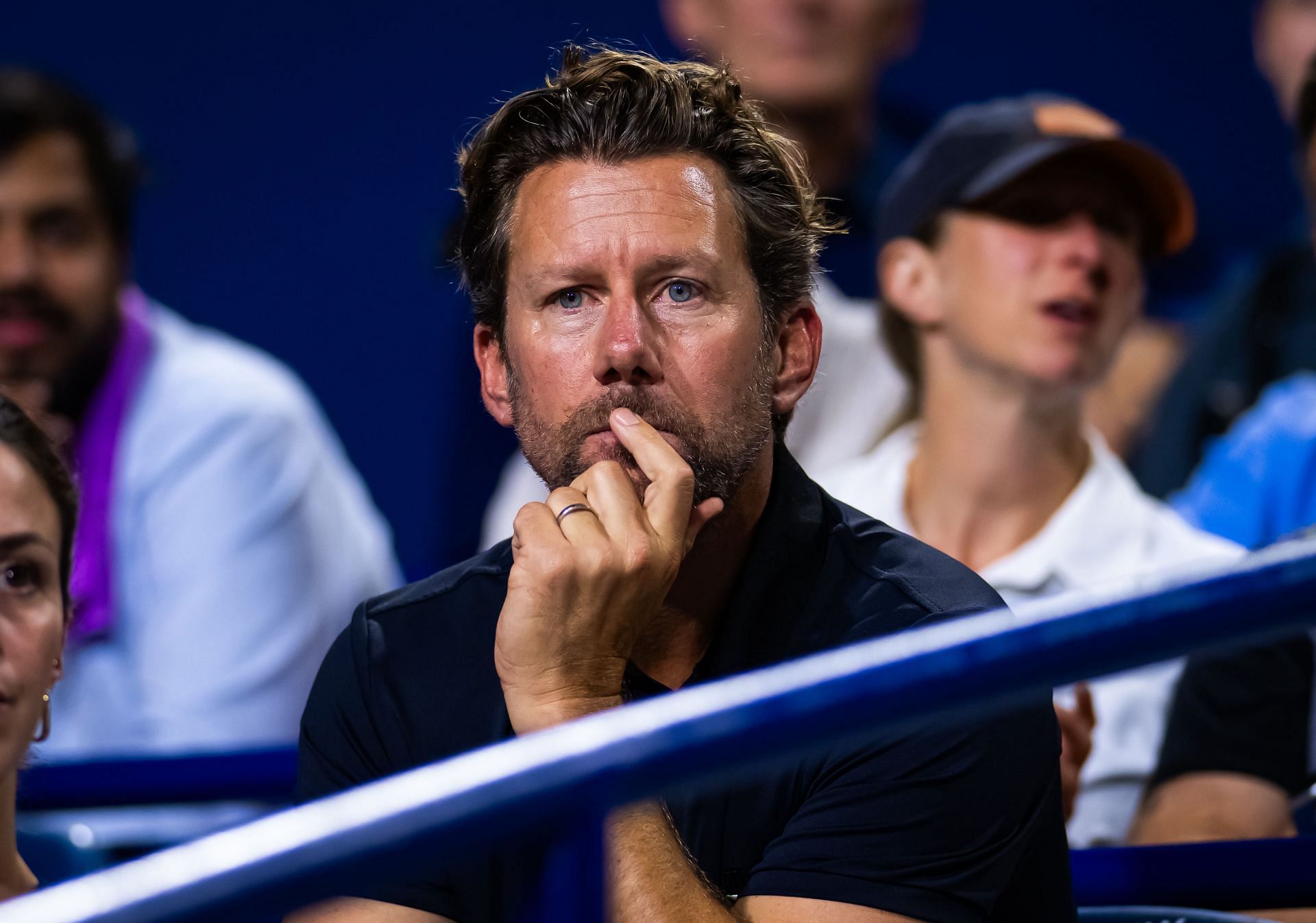 Wim Fissette at the Canadian Open 2024. (Photo: Getty)