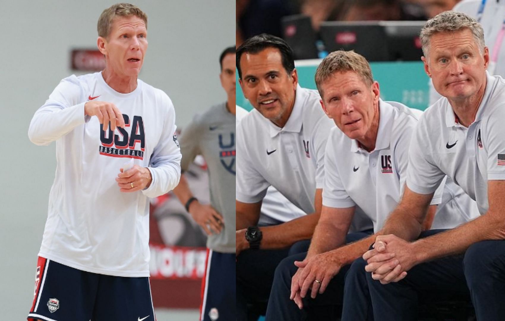 Mark Few, Erik Spoelstra, Steve Kerr