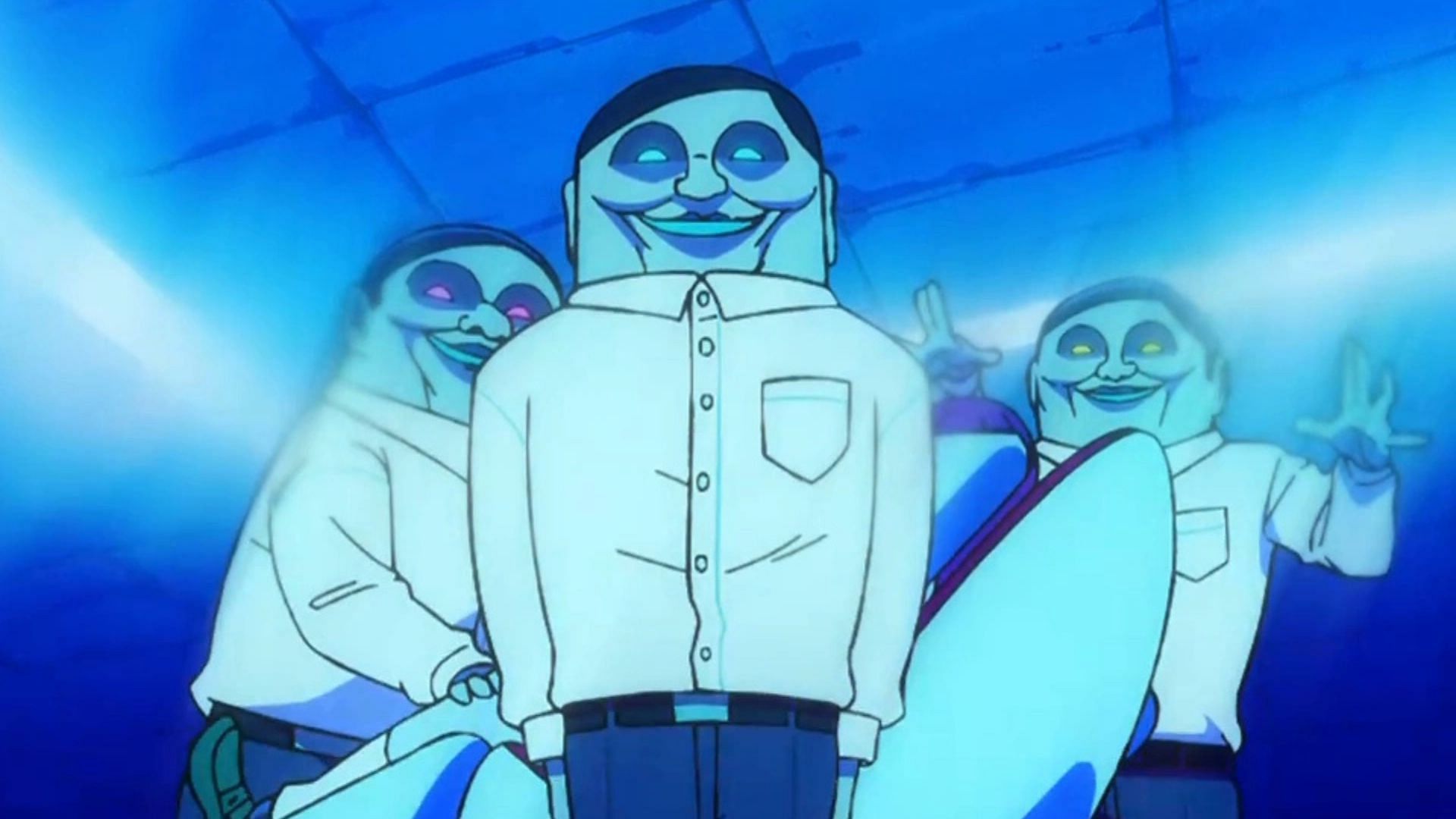 Serpo aliens, as shown in the anime series (Image via Science SARU)