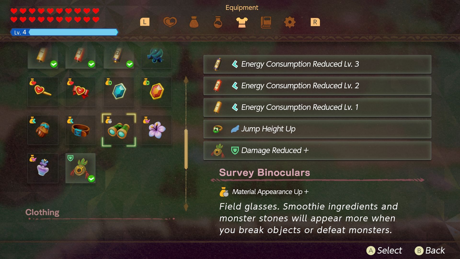 Survey Binoculars is one of the rewards for Recipe, Please! Quest (Image via Nintendo)