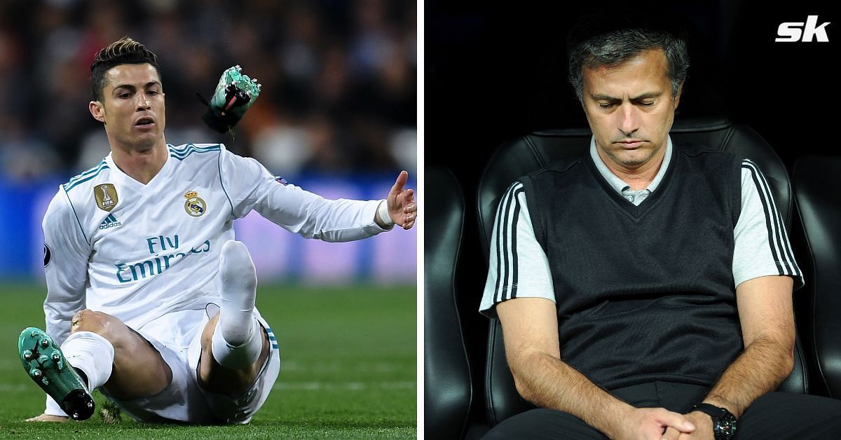 Cristiano Ronaldo fell out with Jose Mourinho at Real Madrid