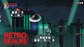 RetroRealms Arcade review: Reviving the art of platformers one Halloween character at a time