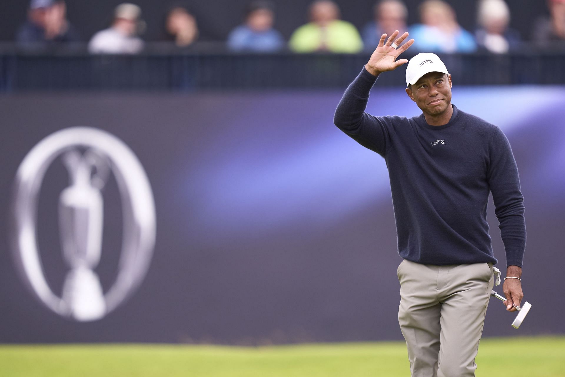 Tiger Woods at The 152nd Open - Day Two (Image Source: Getty)