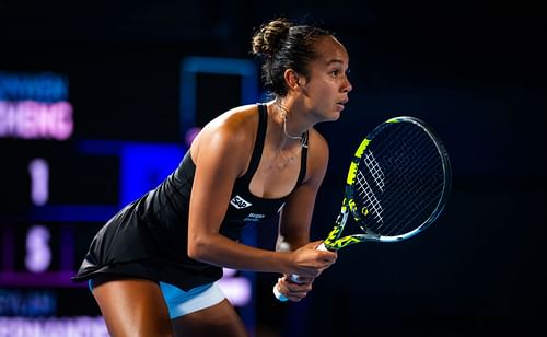 Leylah Fernandez at the Pan Pacific Open (Image via Getty)