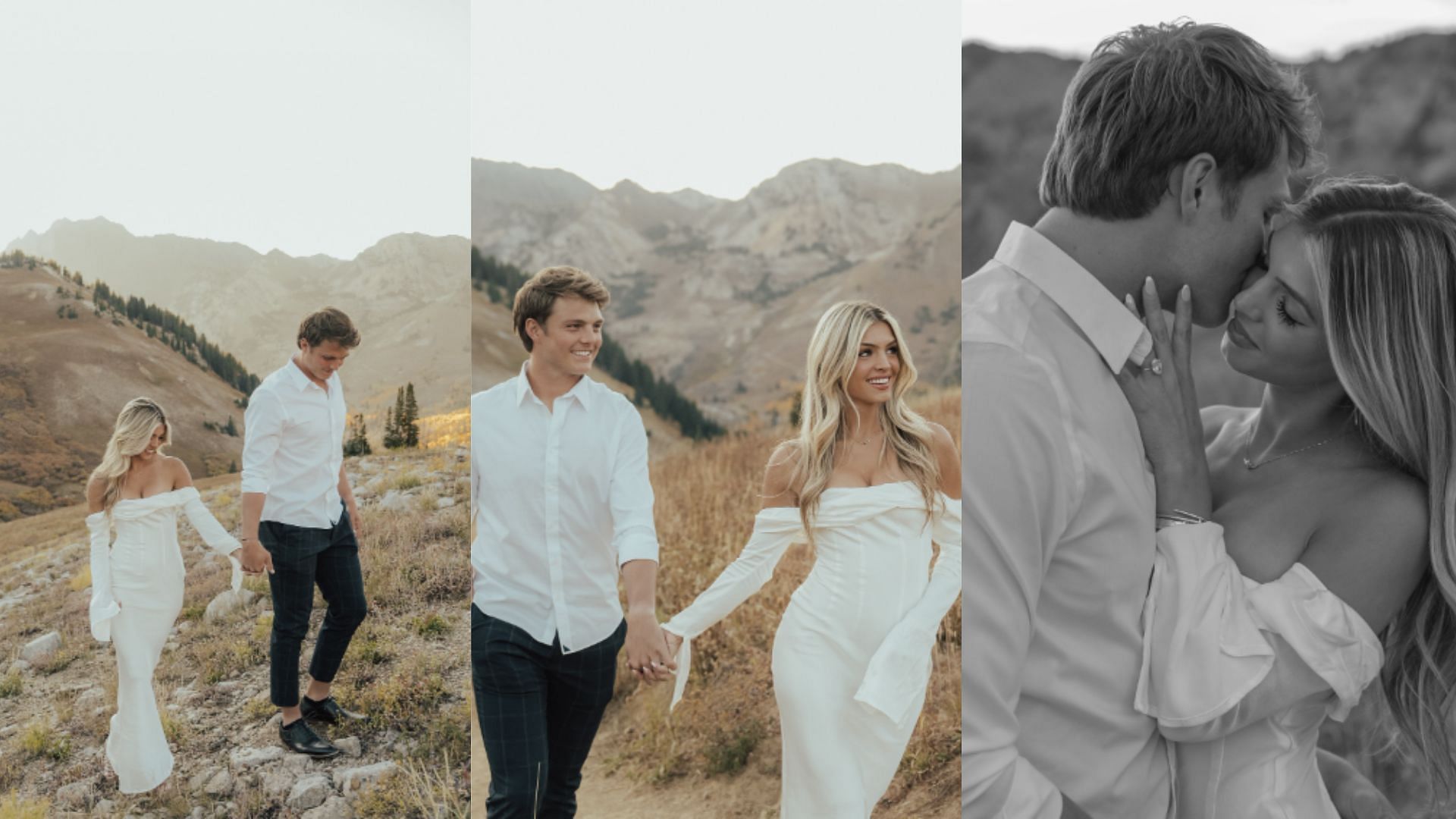 Wilson and Dellanno&#039;s engagement photos. (image credits: instagram/nicolettedellano)