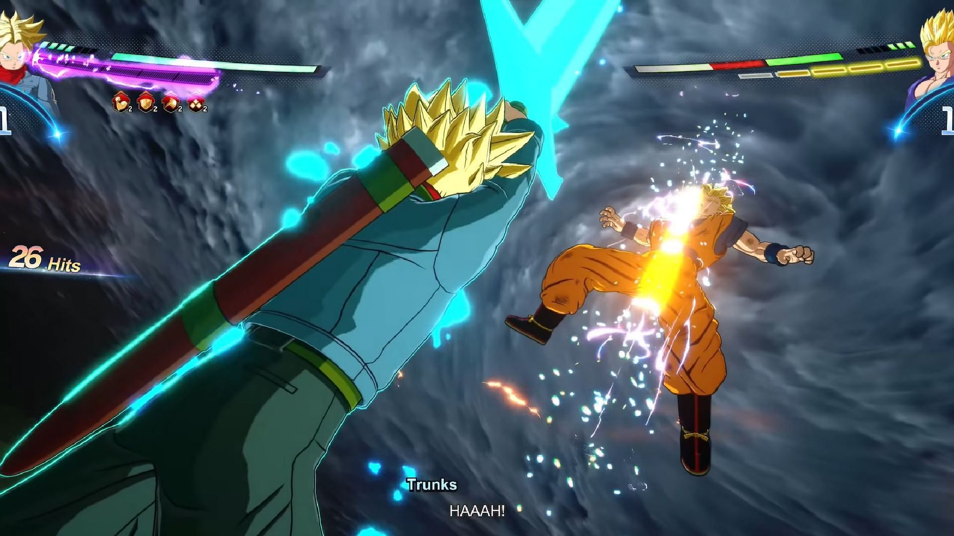 Inherited Pride ending in Future Trunks endings in Dragon Ball Sparking Zero (Image via Bandai Namco)