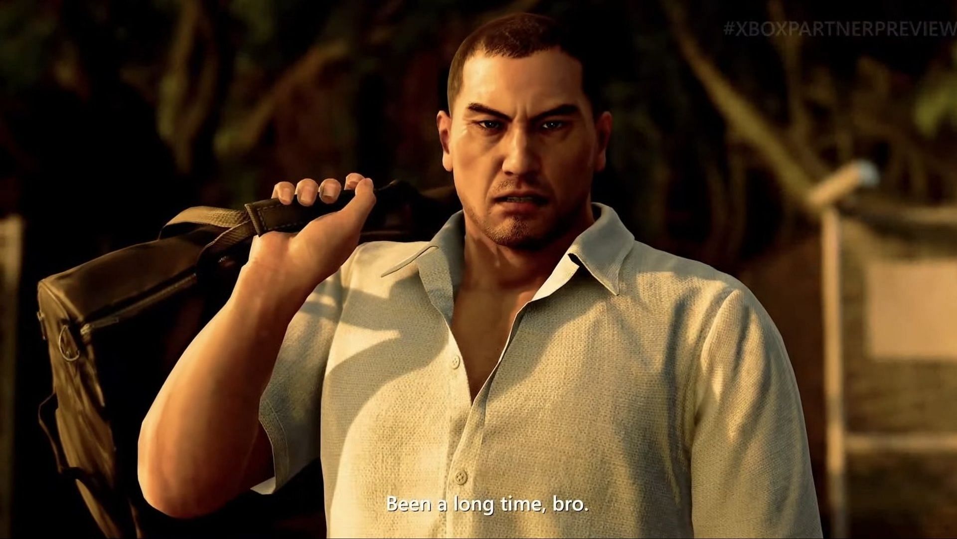 That&#039;s right, Saejima Taiga&#039;s back, and cooler than ever! (Image via SEGA)