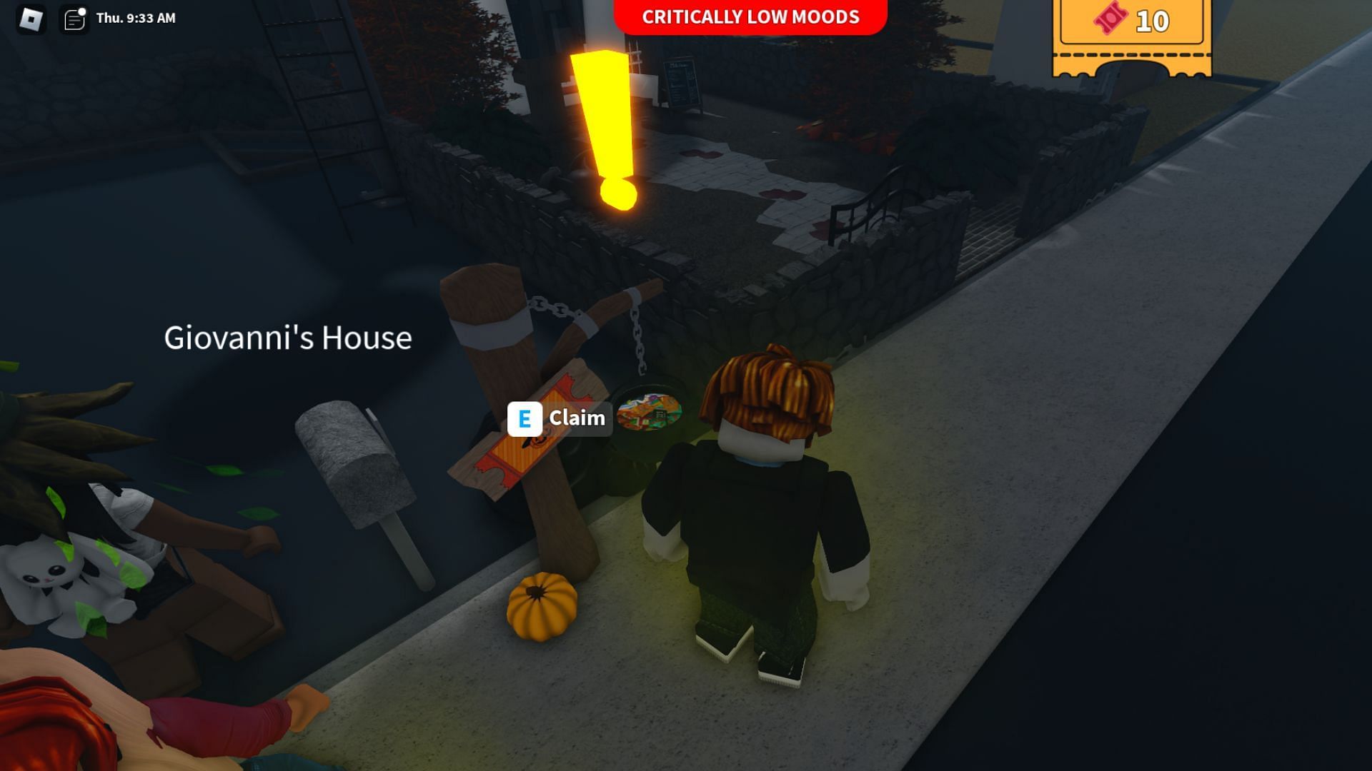 You must look for the post with the candy bowl (Image via Roblox)