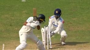 [Watch] Rachin Ravindra bowled by Washington Sundar yet again in 2nd IND vs NZ Test