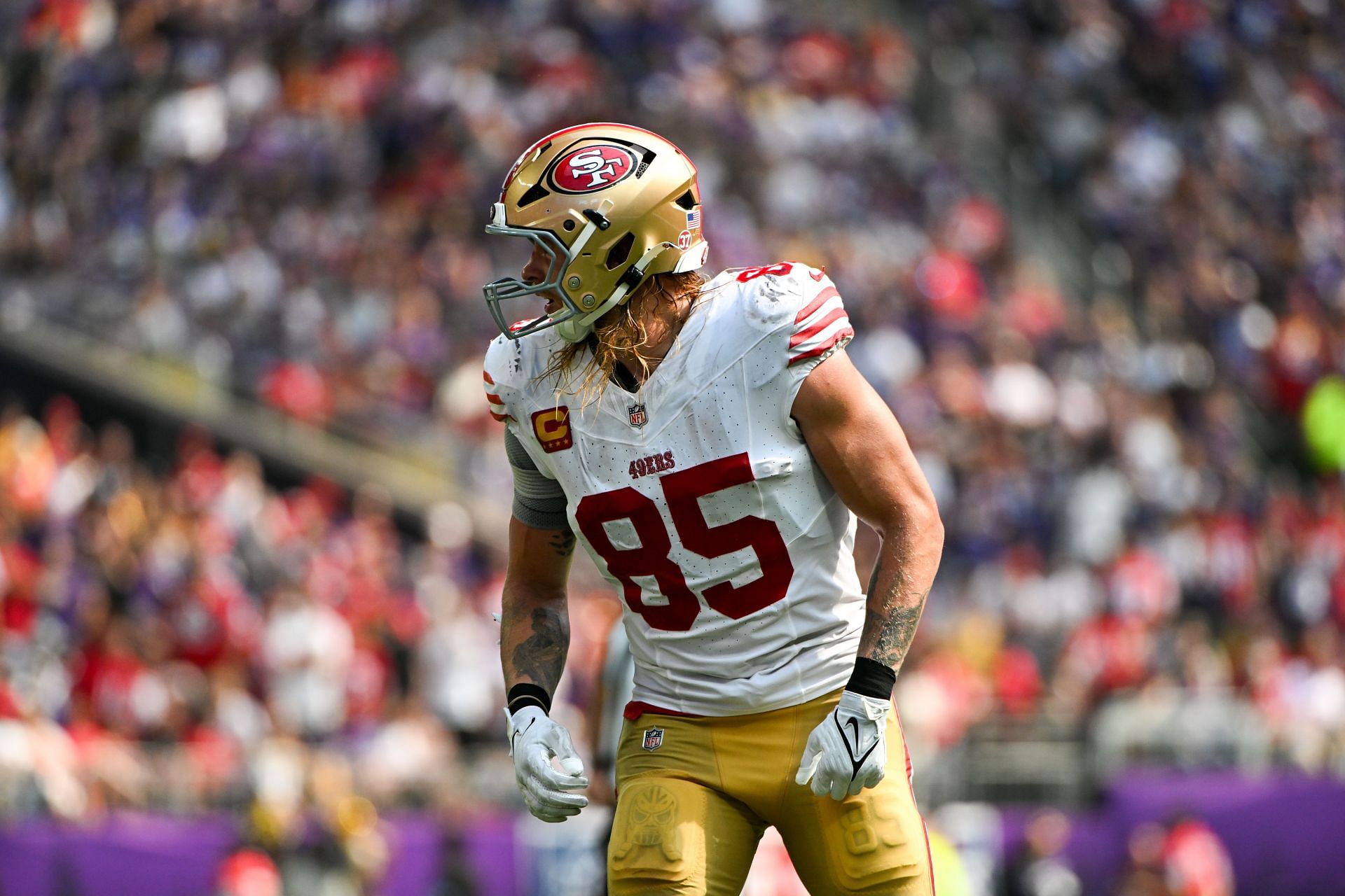 San Francisco 49ers TE George Kittle - Source: Getty