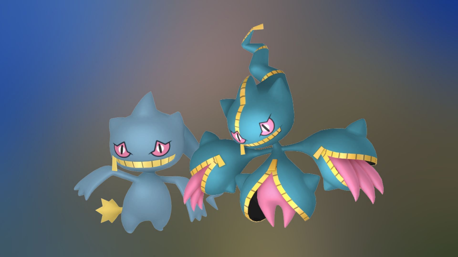 Shiny Banette and Shiny Mega Banette (Image via TPC)