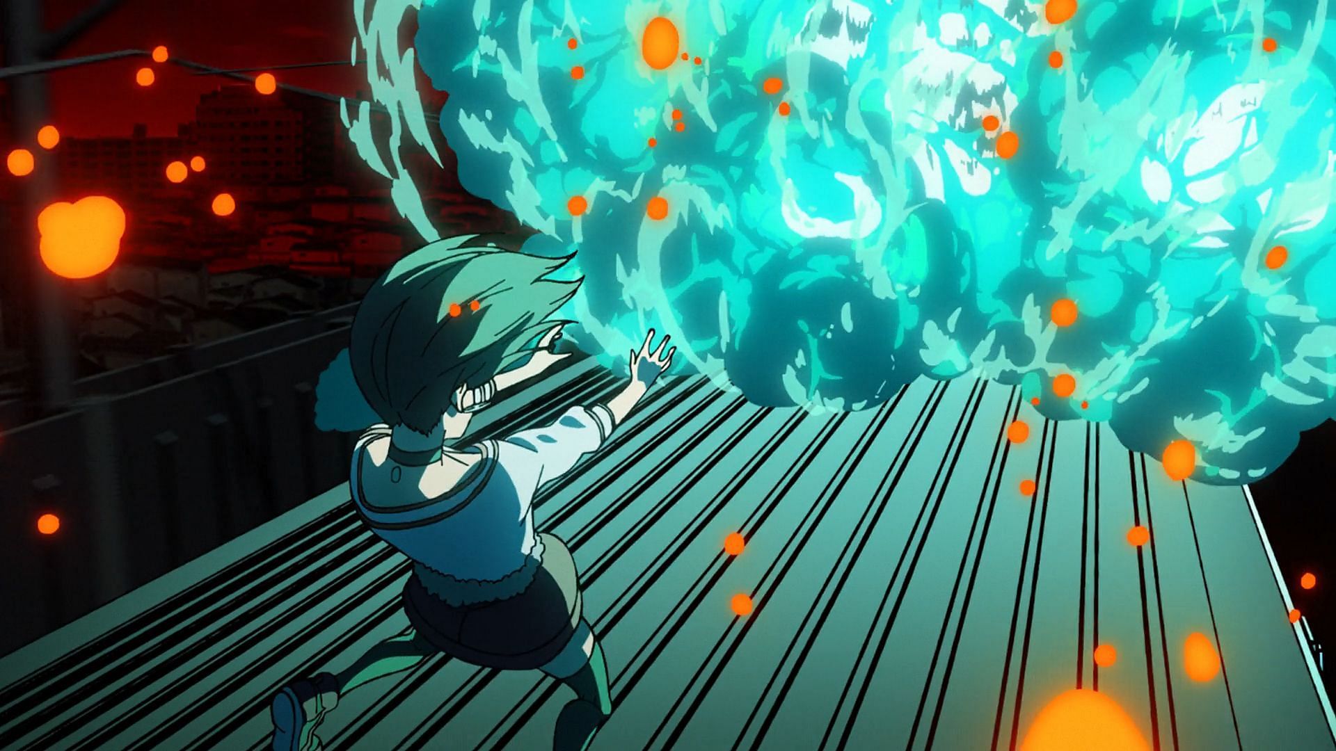 Momo exorcizes Turbo Granny (Image via Science SARU)