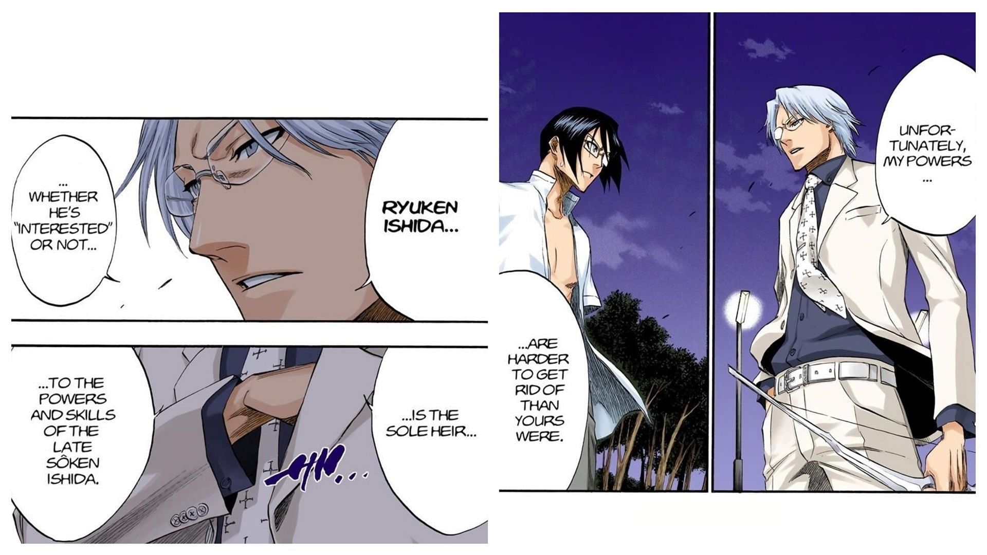 Ryuken is implied to be a powerhouse in Bleach (Image via Shueisha)