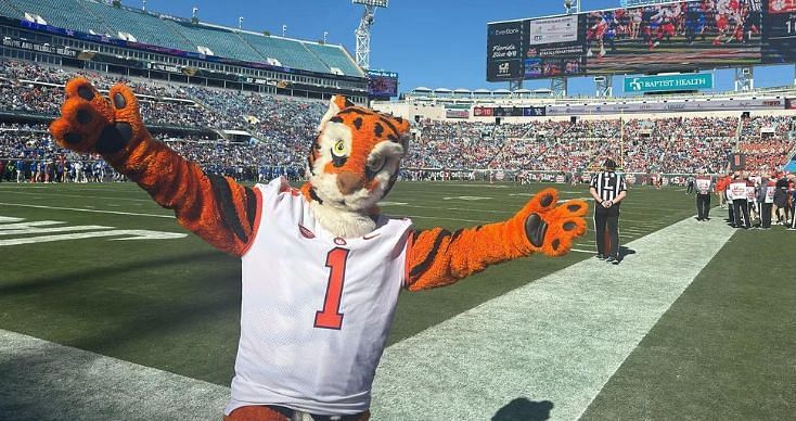 Clemson Tigers&#039; Mascot (@thetiger_cu on Instagram)