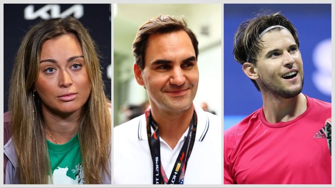 Biggest tennis internet hits today: Paula Badosa defends herself against "insane bullying" for racism controversy; Roger Federer pays tribute to Dominic Thiem after Austrian's retirement