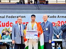 Sohail Khan wins historic bronze medal at Kudo Eurasian Cup 2024