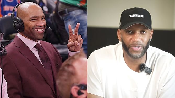 NBA fans adore Tracy McGrady and Vince Carter’s viral 'cousins' moment - “These 2 have a fun dynamic”