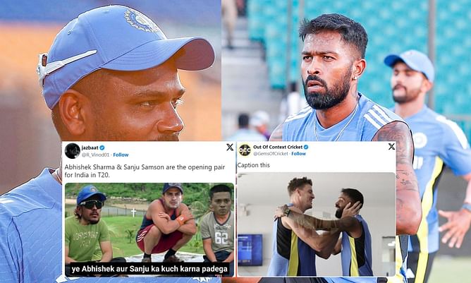 "Justice for Sanju Samson fans"- Top 10 funny memes ahead of India vs Bangladesh 2024 T20I series