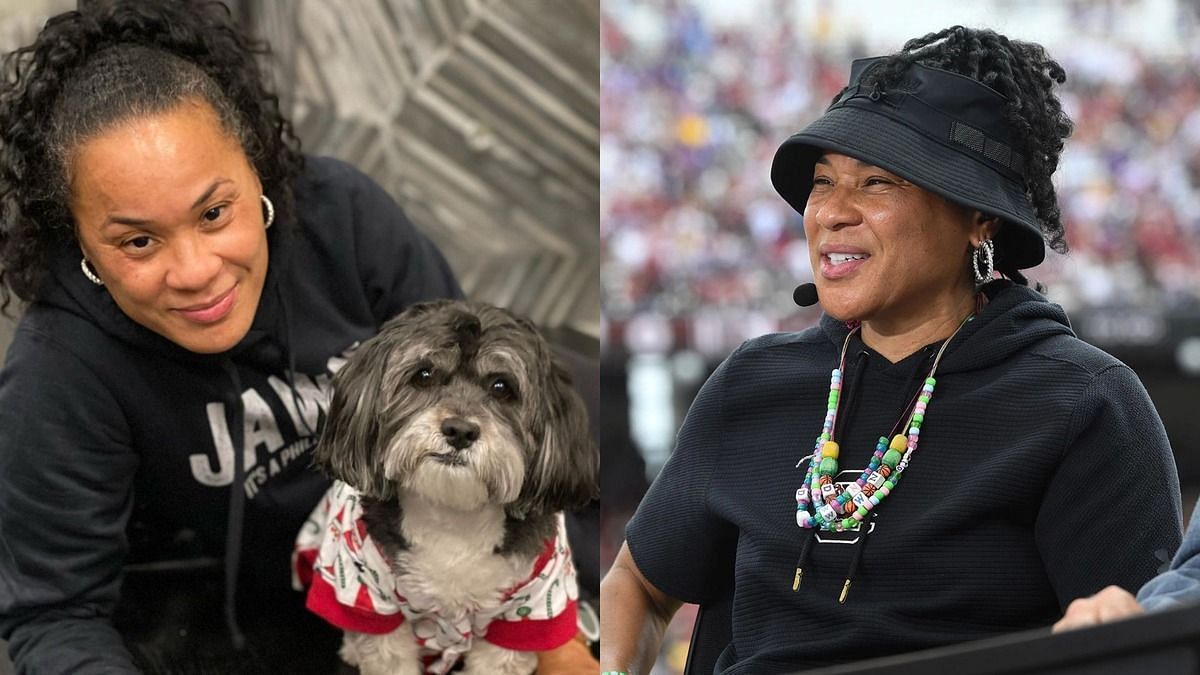 Dawn Staley, Champ Staley (Image Credits: IMAGN, Instagram/@champstaley)