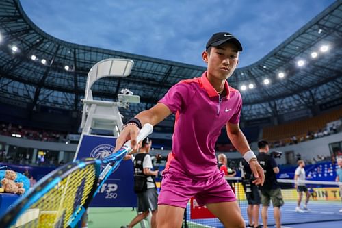 Juncheng recently liftd the Chengdu Open title. (Source: Getty)