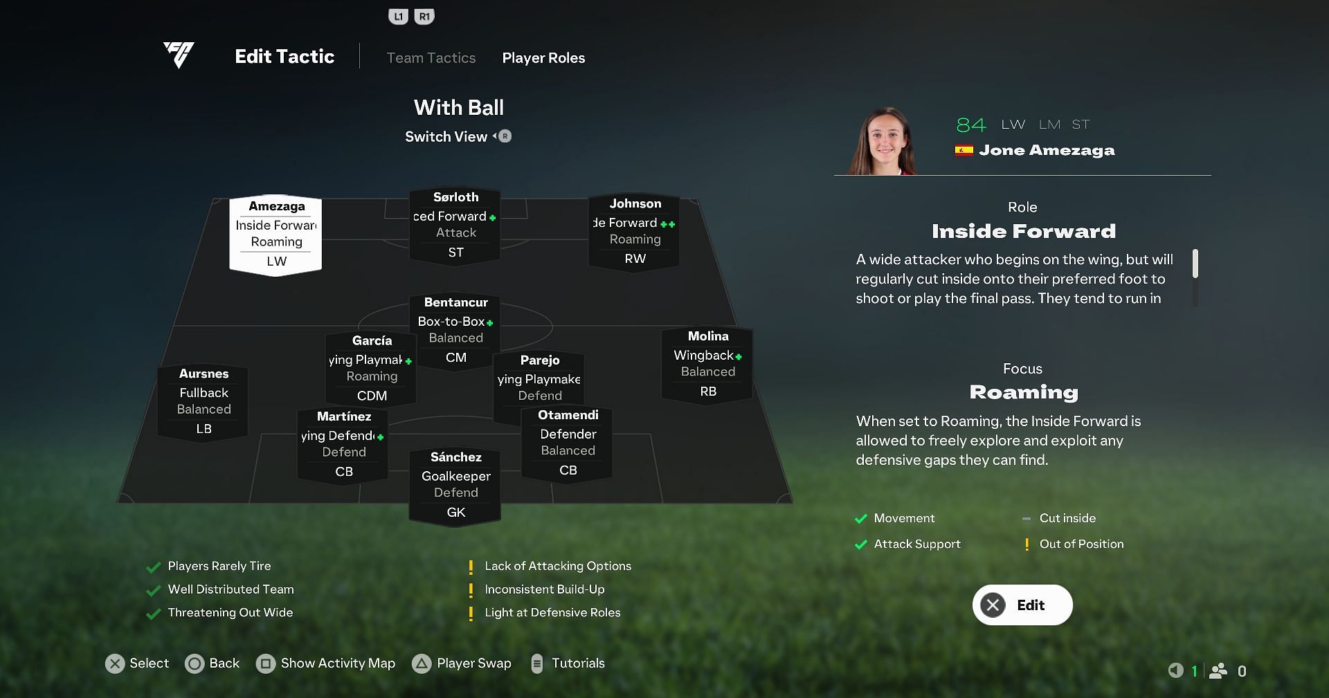 Here's how this system is shaped during possession (Image via EA Sports)