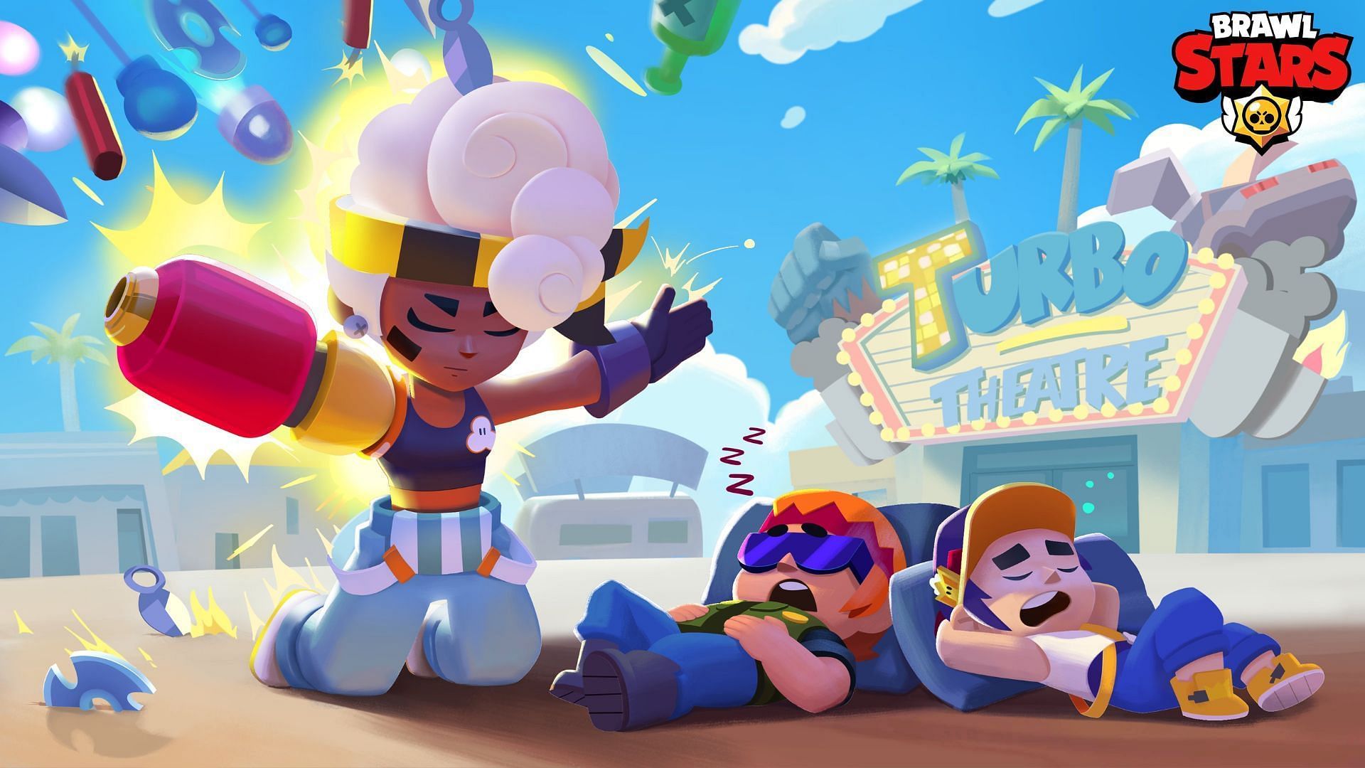 Maisie is the best marksman to use with Doug in Brawl Stars (Image via Supercell)