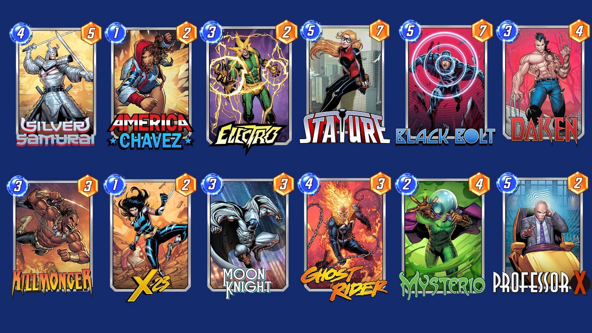 The Ramp Discard Deck is a very effective Marvel Snap Silver Samurai deck (Image via Nuverse)