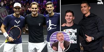 Boris Becker baffled by Rafael Nadal's omission as Serena Williams' ex-coach compares Roger Federer & Novak Djokovic to Lionel Messi-Cristiano Ronaldo