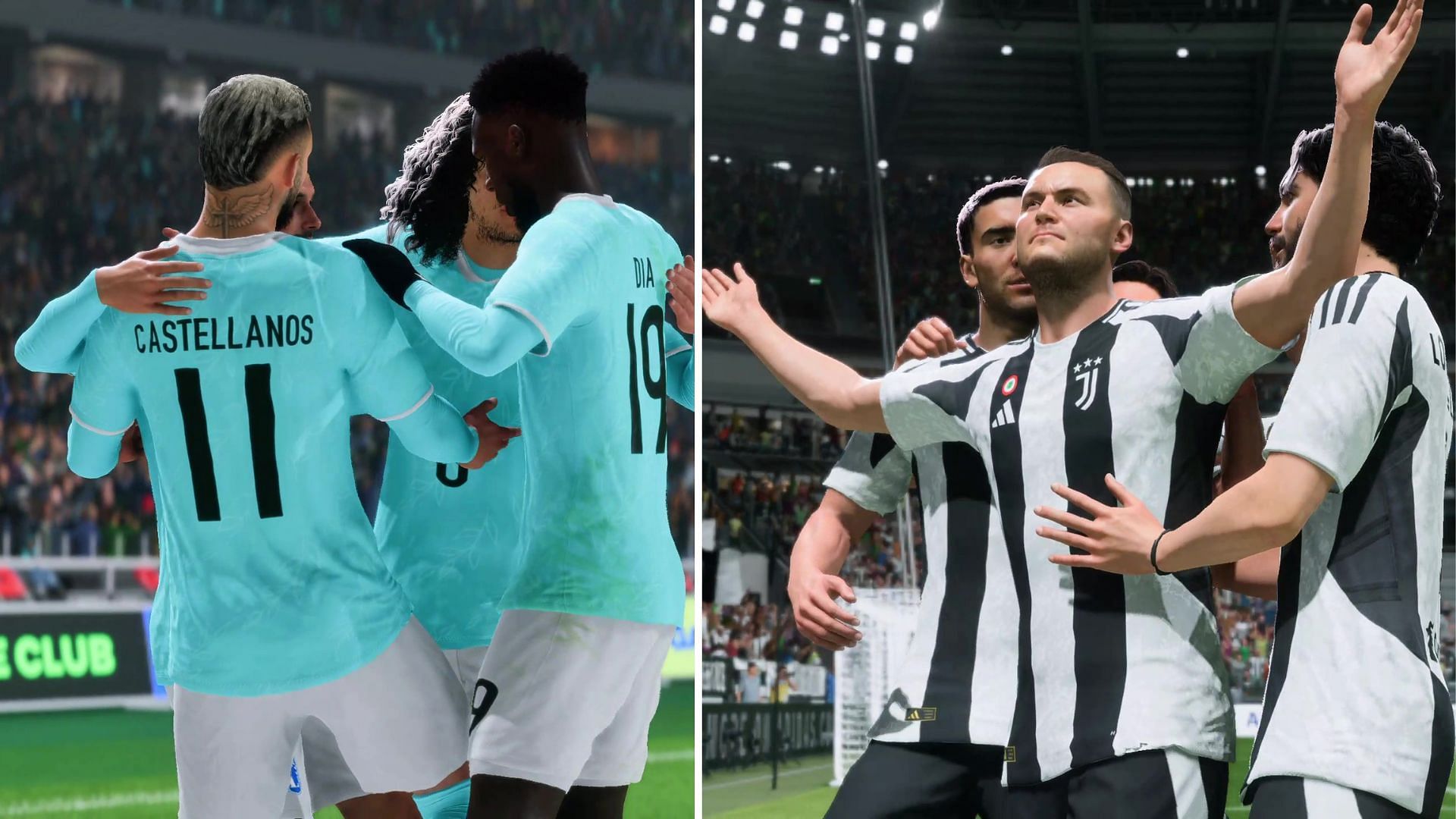 Juventus vs Latium (Lazio): Which is the best team in EA FC 25?