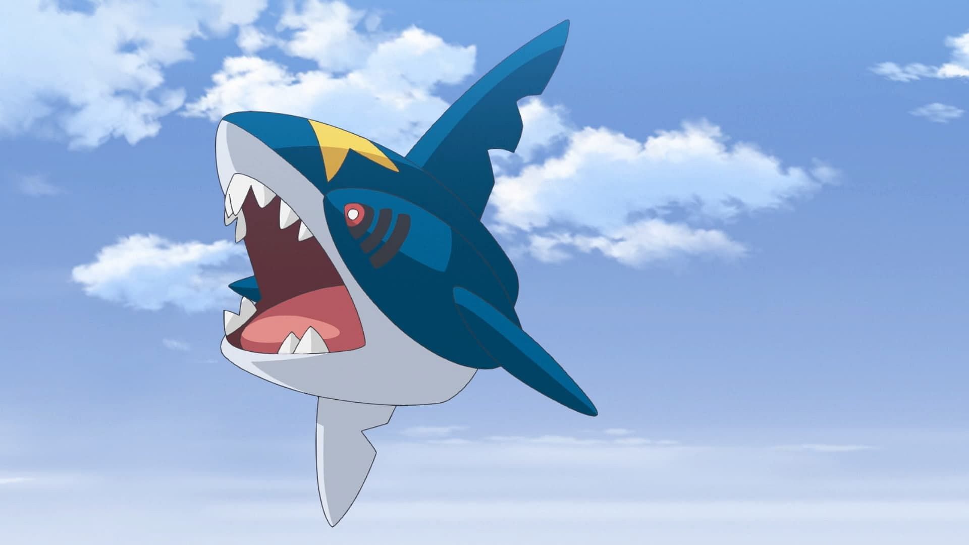 Sharpedo as seen in the anime (Image via The Pokemon Company)