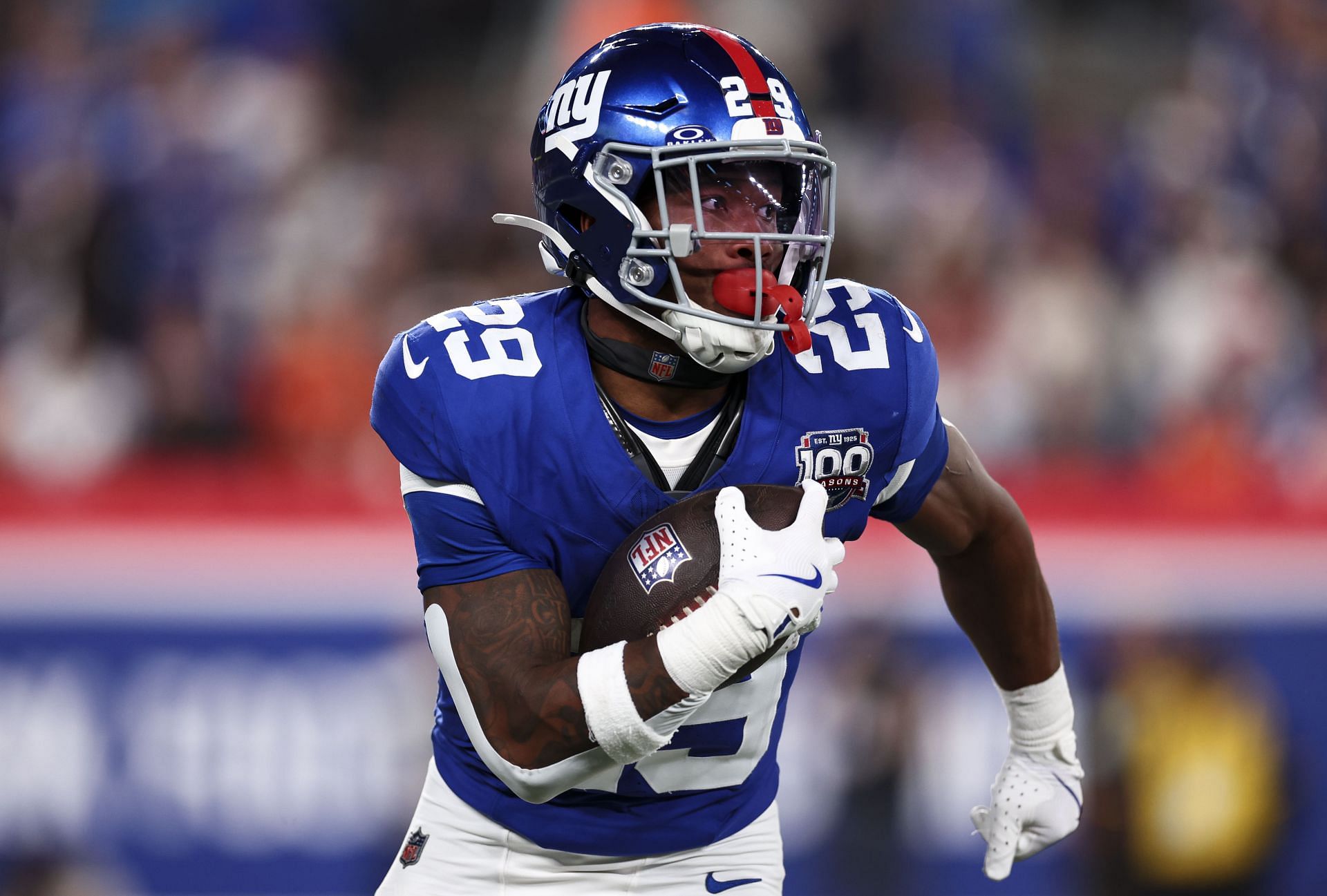 Tyrone Tracy Jr. during Cincinnati Bengals vs. New York Giants - Source: Getty