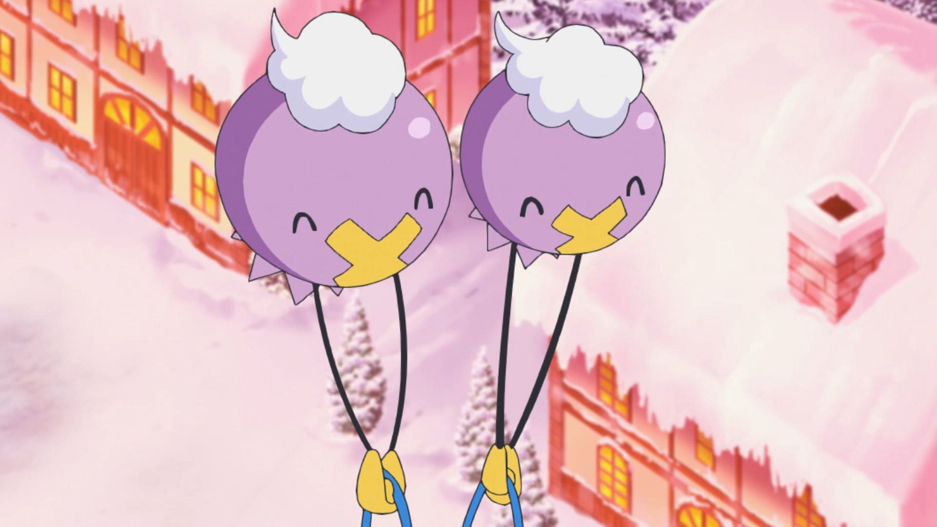 Drifloon evolves into Drifblim, a powerful tank with massive debuff pressure (Image via The Pokemon Company)