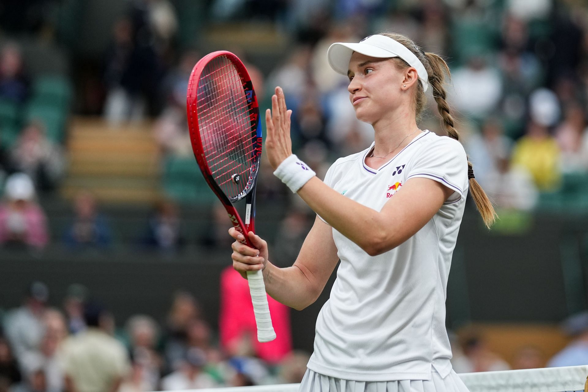 Elena Rybakina at Wimbledon 2024. (Photo: Getty)