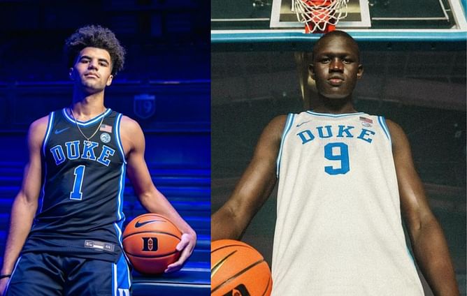 Duke commit Cayden Boozer hypes up Khaman Maluach’s snaps on Instagram