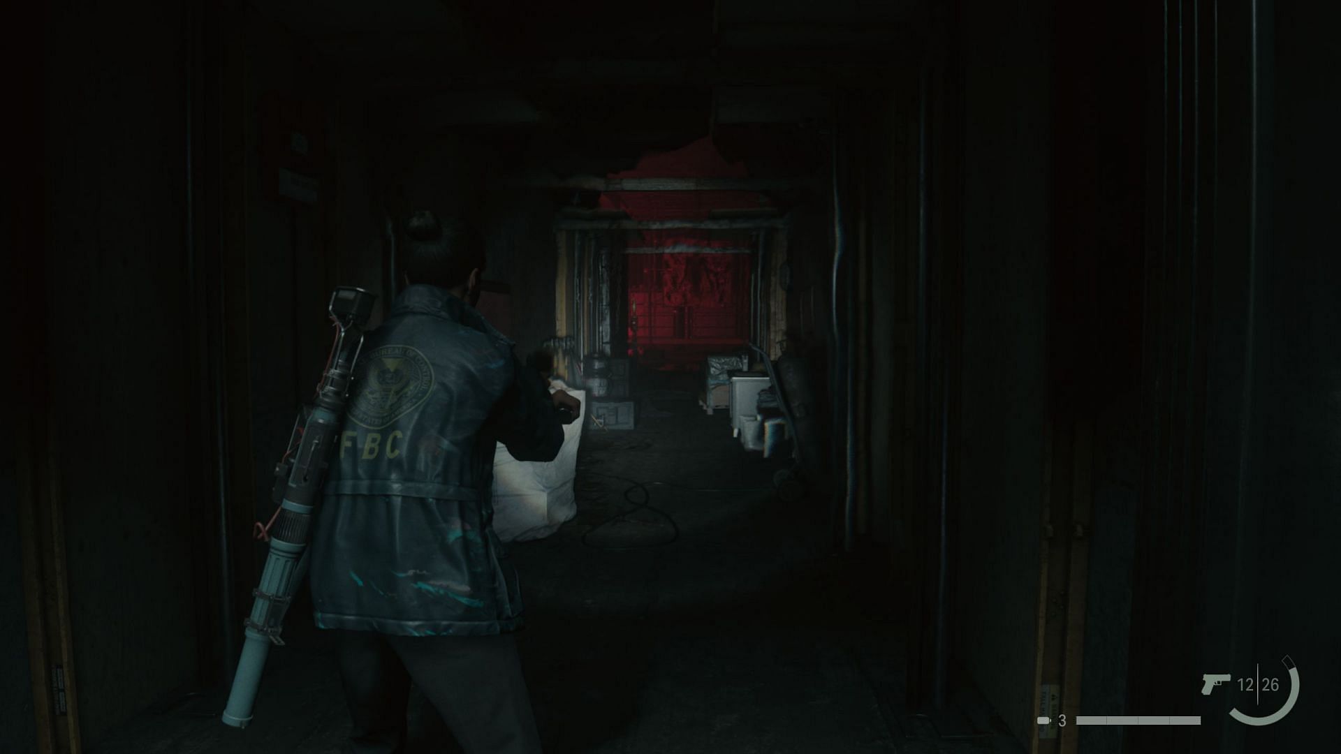 Sublevel 5 and the boss arena in Alan Wake 2 The Lake House (Image via Remedy Entertainment)