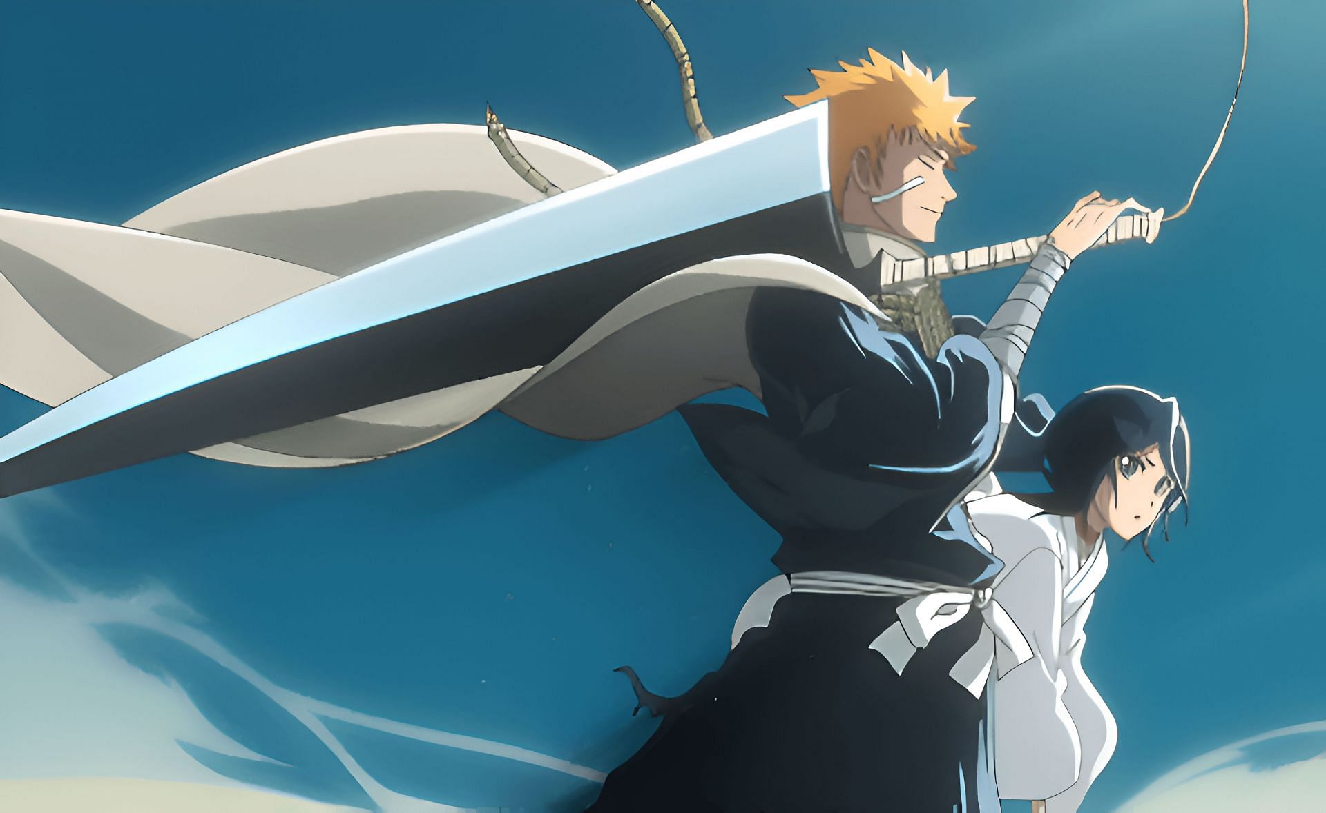 Ichigo and Rukia as seen in the 20th anniversary PV (Image via Studio Pierrot)