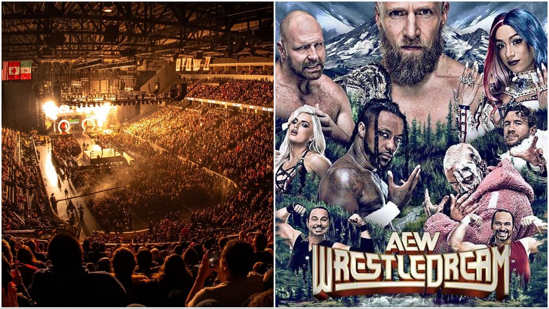 AEW fans attend All Out 2024, official poster for WrestleDream 2024