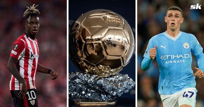 Ballon d'Or 2024: Ranking 11 to 15 revealed as Phil Foden finishes above Nico Williams