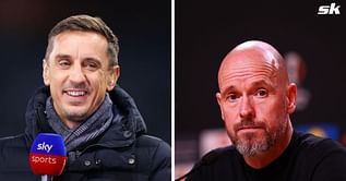 “They’re going to need two or three years” - Gary Neville makes bold claim on Erik ten Hag’s future amidst Manchester United sack rumors
