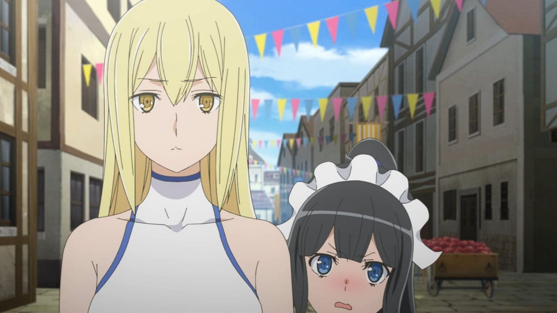 Ais and Hestia, as seen in the episode (Image via J.C.Staff)