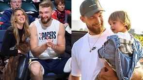 Domantas Sabonis' wife Shashana Sabonis shares their son's wholesome attempt to connect with Kings' star on TV