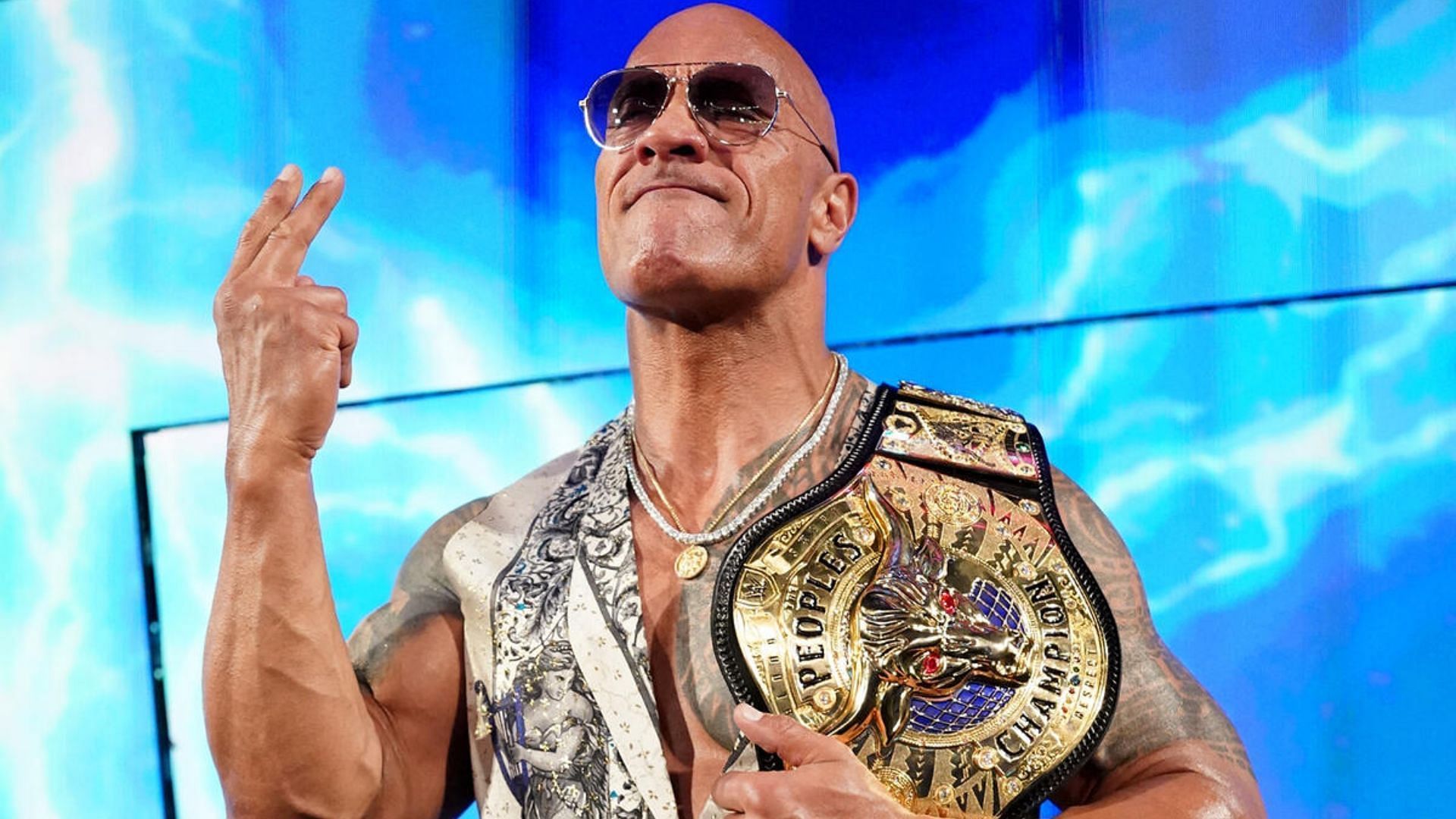The Rock made a surprise appearance at Bad Blood [Image credits: WWE]