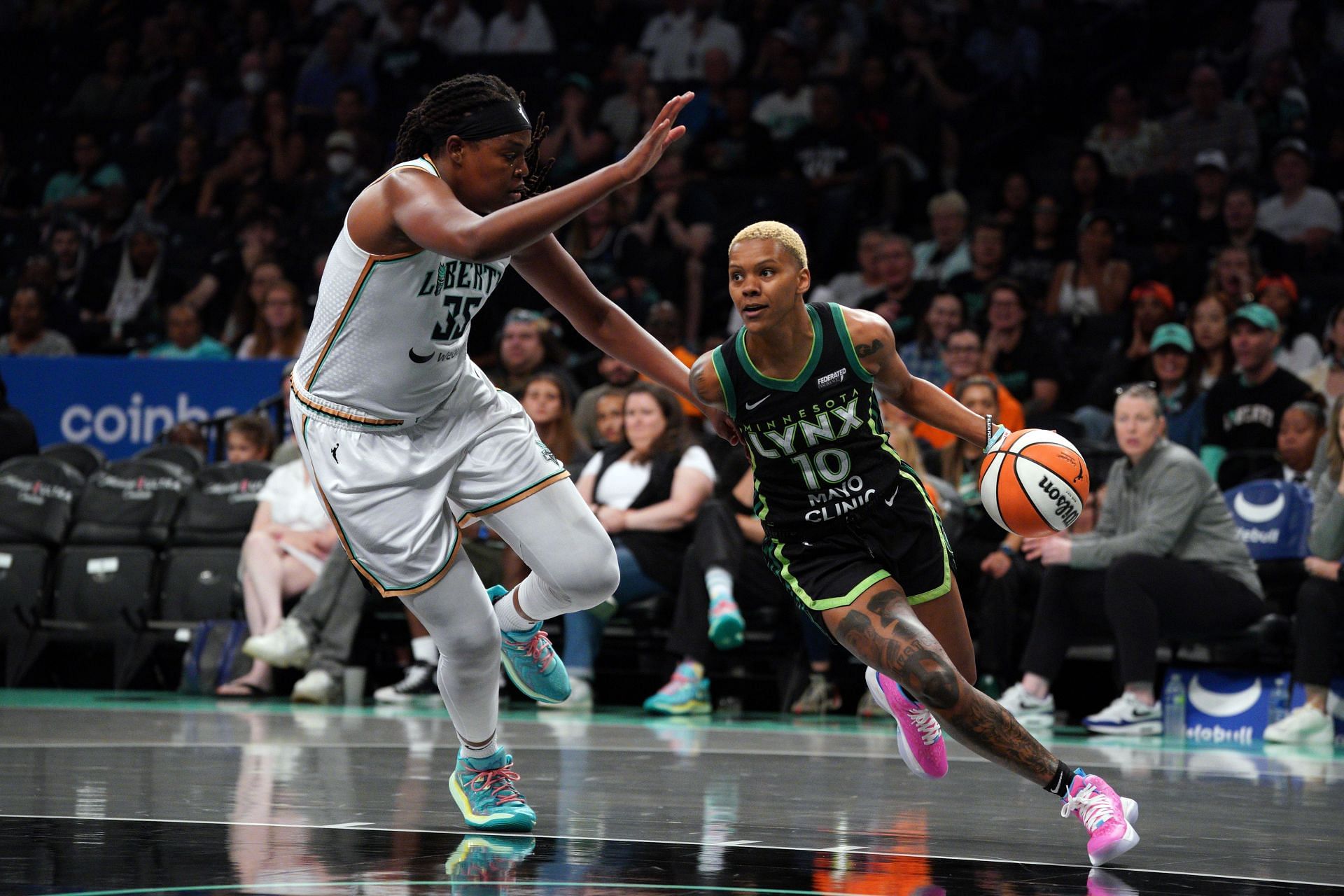 New York Liberty vs Minnesota Lynx player stats and box score for Oct