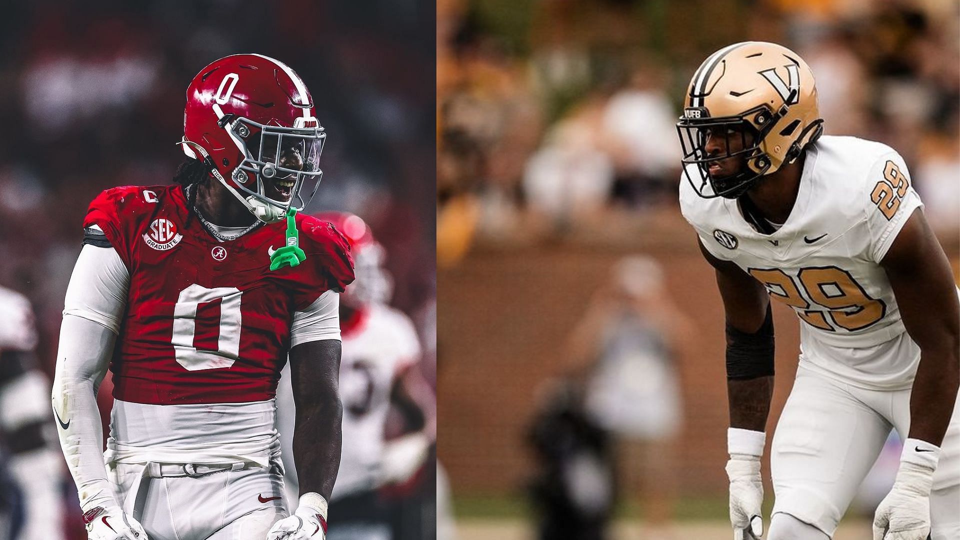 Who are the Alabama vs. Vanderbilt game announcers today on the SEC