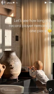 Screenshot of Alexander Gilkes’ Instagram story. Credits - Instagram@gilkesa