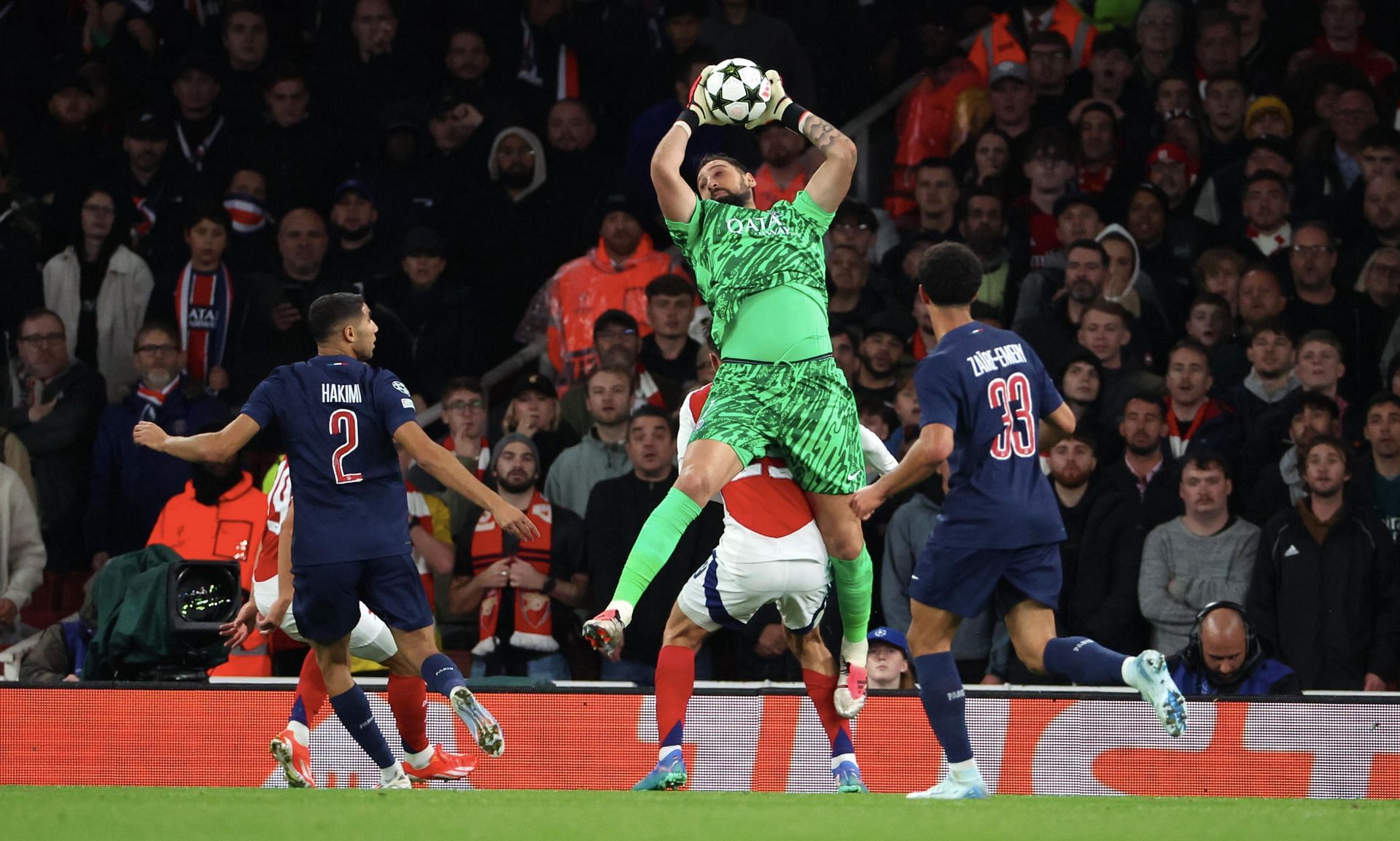 Arsenal FC v Paris Saint-Germain - UEFA Champions League 2024/25 League Phase MD2 - Source: Getty